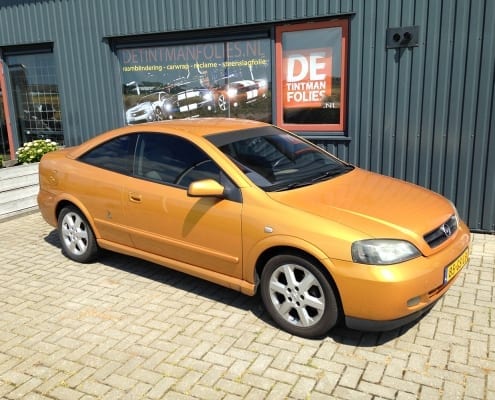 Opel Astra coupe blindering ramen 02