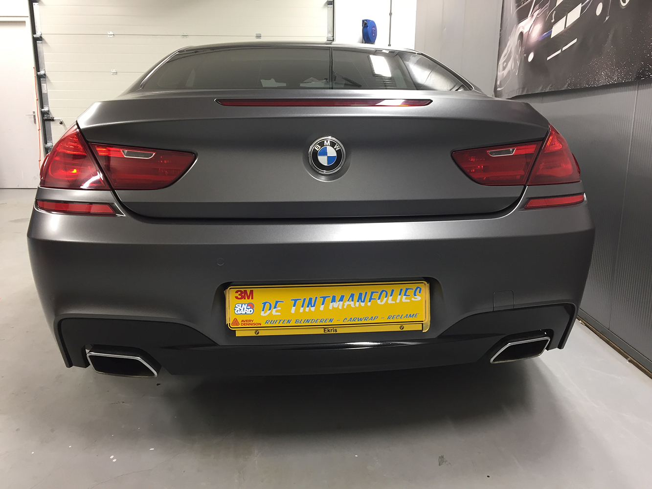 BMW 6 Coupe Wrap zijdeglans grijs 1080-S261 Satin Dark Grey-9