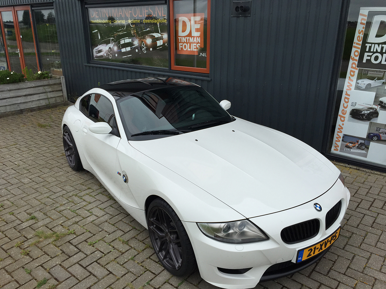 BMW Z4 M Coupe blinderen ramen-1